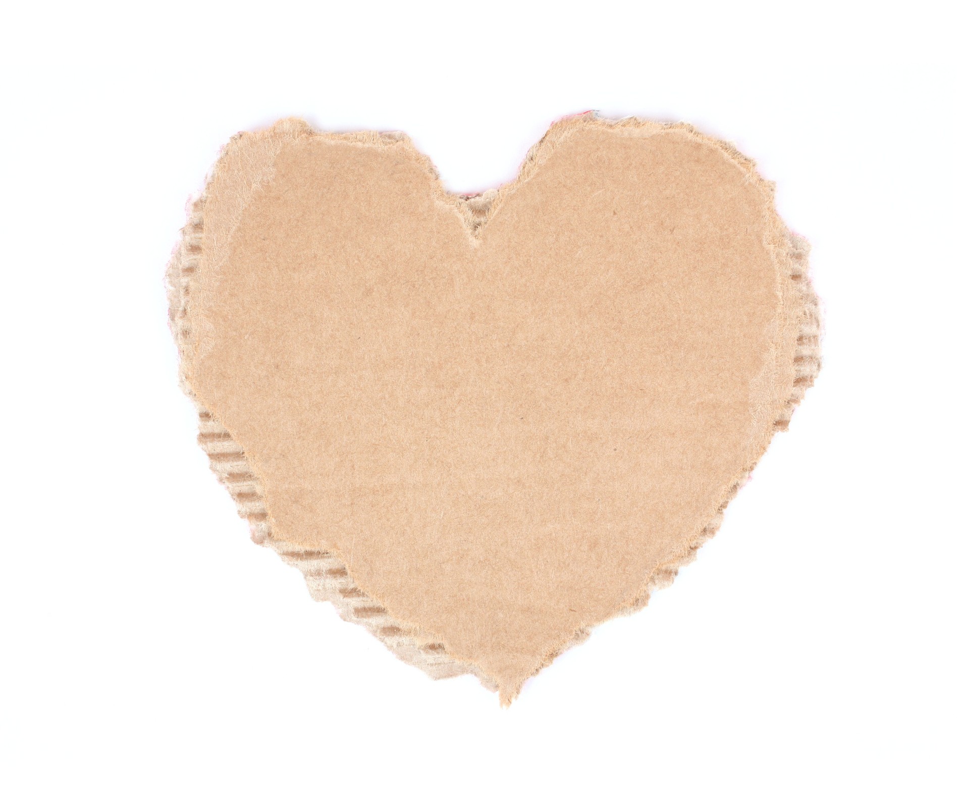 cardboard heart